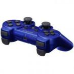 『中古即納』{ACC}{PS3} ワイヤレスコントローラー DUALSHOCK3(デュアルショック3) メタリック・ブルー SCE(CECH-ZC2JMB)(20091029)