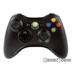 『中古即納』{ACC}{Xbox360} Xbox 360 ワイヤレスコントローラー リキッドブラック マイクロソフト(NSF-00004)(20101125)