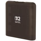 『新品』『お取り寄せ』{ACC}{Switch2} カードケース 12枚収納 for Nintendo Switch 2(クリアブラック) 任天堂ライセンス商品 HORI(NSX-008)(20250605)