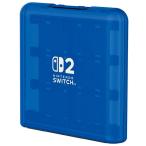 『新品』『お取り寄せ』{ACC}{Switch2} カードケース 12枚収納 for Nintendo Switch 2(クリアブルー) 任天堂ライセンス商品 HORI(NSX-069)(20250605)