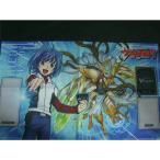 『中古即納』{TCG}カードファイト!!ヴァンガード 先導アイチ&amp;大いなる銀狼 ガルモール 布製プレイマット(未使用)(20120421)