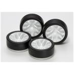 Yahoo! Yahoo!ショッピング(ヤフー ショッピング)『新品』『お取り寄せ』{M4WD} GP483 ローハイトタイヤ＆ホイールセット （Yスポーク） タミヤ（20150531）