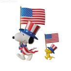 『新品即納』{FIG}ウルトラディテールフィギュア No.320 UDF PEANUTS(ピーナッツ) 5 U.S.A. SNOOPY ＆ WOODSTOCK(スヌーピー＆ウッドストック) メディコム・トイ