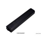 『新品』『お取り寄せ』{MIL} 水鉄砲 リアルフォームウォーターガンシリーズ 番外編 第4弾 角柱型サプレッサー 組み立てキット/はりぼて 黒 (15歳以上専用)