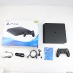 『中古即納』{本体}{PS4}プレイステーション4 PlayStation4 ジェット・ブラック HDD500GB(CUH-2200AB01)(20180702)