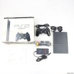 ショッピングPlayStation 『中古即納』{本体}{PS2}プレイステーション2 PlayStation2 チャコール・ブラック(SCPH-75000CB)(20051201)