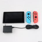 ショッピングニンテンドースイッチ 『中古即納』{本体}{Switch}Nintendo Switch(ニンテンドースイッチ) Joy-Con(L) ネオンブルー/(R) ネオンレッド(HAC-S-KABAA)(20170303)