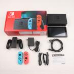 『中古即納』{Switch} (本体) Nintendo Switch(ニンテンドースイッチ) Joy-Con(L) ネオンブルー/(R) ネオンレッド 任天堂(HAD-S-KABAA)(20190830)