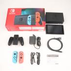 『中古即納』{Switch} (本体) Nintendo Switch(ニンテンドースイッチ) Joy-Con(L) ネオンブルー/(R) ネオンレッド 任天堂(HAD-S-KABAA)(20190830)