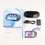 『中古即納』{PSVita} (本体) PlayStation Vita(プレイステーション ヴィータ) Wi-Fiモデル クリスタル・ブラック SCE(PCH-1000ZA01)(20111217)