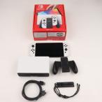 『中古即納』{Switch} (本体) Nintendo Switch(ニンテンドースイッチ) 有機ELモデル Joy-Con(L)/R ホワイト 任天堂(HEG-S-KAAAA)(20211008)