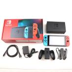 『中古即納』{Switch} (本体) Nintendo Switch(ニンテンドースイッチ) Joy-Con(L) ネオンブルー/(R) ネオンレッド 任天堂(HAD-S-KABAA)(20190830)