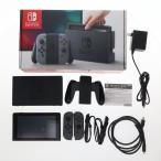『中古即納』{Switch} (本体) Nintendo Switch(ニンテンドースイッチ) Joy-Con(L)/R グレー 任天堂(HAC-S-KAAAA)(20170303)