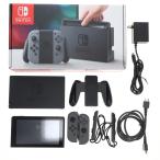 『中古即納』{Switch} (本体) Nintendo Switch(ニンテンドースイッチ) Joy-Con(L)/R グレー 任天堂(HAC-S-KAAAA)(20170303)