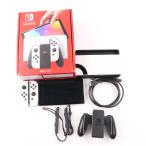 『中古即納』{Switch} (本体) Nintendo Switch(ニンテンドースイッチ) 有機ELモデル Joy-Con(L)/R ホワイト 任天堂(HEG-S-KAAAA)(20211008)