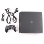 『中古即納』{PS4} (本体) PlayStation 4 Pro(プレイステーション4 プロ) ジェット・ブラック 1TB SIE(CUH-7100BB01)(20170929)