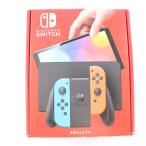 『中古即納』{Switch} (本体) Nintendo Switch(ニンテンドースイッチ) 有機ELモデル Joy-Con(L) ネオンブルー/R ネオンレッド 任天堂(HEG-S-KABAA)(20211008)