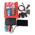 『中古即納』{Switch} (本体) Nintendo Switch(ニンテンドースイッチ) 有機ELモデル Joy-Con(L) ネオンブルー/R ネオンレッド 任天堂(HEG-S-KABAA)(20211008)