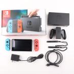 『中古即納』{Switch} (本体) Nintendo Switch(ニンテンドースイッチ) Joy-Con(L) ネオンブルー/R ネオンレッド 任天堂(HAC-S-KABAA)(20170303)