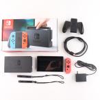 『中古即納』{Switch} (本体) Nintendo Switch(ニンテンドースイッチ) Joy-Con(L) ネオンブルー/R ネオンレッド 任天堂(HAC-S-KABAA)(20170303)