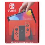 『中古即納』{Switch} (本体) Nintendo Switch(ニンテンドースイッチ) 有機ELモデル マリオレッド 任天堂(HEG-S-RAAAA)(20231006)
