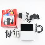 『中古即納』{Switch} (本体) Nintendo Switch(ニンテンドースイッチ) 有機ELモデル Joy-Con(L)/R ホワイト 任天堂(HEG-S-KAAAA)(20211008)