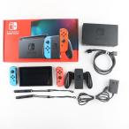 『中古即納』{Switch} (本体) Nintendo Switch(ニンテンドースイッチ) Joy-Con(L) ネオンブルー/(R) ネオンレッド 任天堂(HAD-S-KABAA)(20190830)