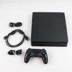 [ б/у немедленная уплата ]{PS4} ( корпус ) PlayStation 4( PlayStation 4) jet * черный HDD500GB SIE(CUH-2100AB01)(20170724)