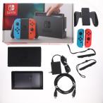 『中古即納』{Switch} (本体) Nintendo Switch(ニンテンドースイッチ) Joy-Con(L) ネオンブルー/R ネオンレッド 任天堂(HAC-S-KABAA)(20170303)