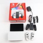 『中古即納』{Switch} (本体) Nintendo Switch(ニンテンドースイッチ) 有機ELモデル Joy-Con(L)/R ホワイト 任天堂(HEG-S-KAAAA)(20211008)