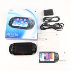 『中古即納』{PSVita} (本体) PlayStation Vita(プレイステーション ヴィータ) Wi-Fiモデル クリスタル・ブラック SCE(PCH-1000ZA01)(20111217)