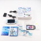 [ б/у немедленная уплата ]{PSVita} ( корпус ) PlayStation Vita( PlayStation Vita ) Hatsune Miku Limited Edition Wi-Fi модель SIE(PCHJ-10002)(20120830)