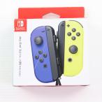 『中古即納』{ACC}{Switch} Joy-Con(L) ブルー/(R) ネオンイエロー(ジョイコンL ブルー/R ネオンイエロー) 任天堂(HAC-A-JAPAA)(20191004)