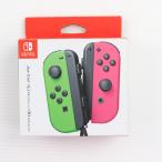 『中古即納』{ACC}{Switch} Joy-Con(L) ネオングリーン/(R) ネオンピンク(ジョイコンL ネオングリーン/R ネオンピンク) 任天堂(HAC-A-JAFAA)(20170721)