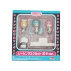 ショッピングねんどろいどぷち 『中古即納』{FIG} ねんどろいどぷち レーシングミクセット 2011 Ver. 初音ミク GTプロジェクト 完成品 可動フィギュア グッドスマイルカンパニー(20120801)