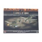 [ б/у немедленная уплата ]{PTM} 1/144 JU 87 STUKA FLIGHT Flames of War(f Ray mz*ob* War ) пластиковая модель (GBX120) Battlefront Miniatures(20220328)