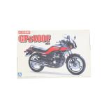 [ б/у немедленная уплата ]{PTM} мотоцикл серии No.36 1/12 Kawasaki GPz400F пластиковая модель (53270) Aoshima (20200227)