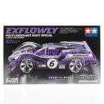 [ б/у немедленная уплата ]{PTM} 1/32eksf грузовик поли ka корпус специальный MS шасси ( лиловый ) Mini 4WD PRO серии пластиковая модель (95571) Tamiya (20201002)