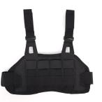 『中古即納』{MIL} LayLax(ライラクス) BATTLE STYLE(バトルスタイル) コンパクトレッグパネル BK(ブラック/黒)(20240430)