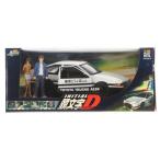 『中古即納』{MDL} 1/18 INITIAL D トヨタ スプリンタートレノ AE86(ホワイト×ブラック) フィギュア2体つき 頭文字D 完成品 ミニカー Jada Toys(20101231)