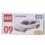 [ б/у немедленная уплата ]{MDL} 09 Tomica 1/60 Toyota GR86( белый ) Tomica жребий (tomica жребий ) 3 миникар приз Takara Tommy (20260327)