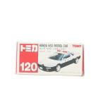 [ б/у немедленная уплата ]{MDL} Tomica No.120 1/59 Honda NSX патрульная машина ( белый × черный / красный коробка / сделано в Китае ) конечный продукт миникар Tommy (19991231)