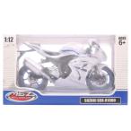 [ б/у немедленная уплата ]{MDL} 1/12 SUZUKI GSX-R1000( белый × голубой ) METAL SPEED ZONE миникар приз Peanuts Club (19991231)