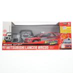 [ б/у немедленная уплата ]{RC} REAL DRIVE Super Beam 1/16 Mitsubishi Lancer WRC05( красный × серебряный × черный ) 27MHz specification радиоконтроллер (82042-W5) CCP(20060228)