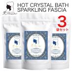 ショッピングエプソムソルト 入浴剤 炭酸 ホットクリスタルバス エプソムソルト ツボクサ葉茎エキス CICA シカ バクチオール レパゲルマニウム 美容成分 温活 保湿 ３袋 サロン専売 国産