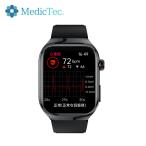 MedicTec AI Watch 2Pro 高精度 脈波測定 不整脈の検出 家族見守り機能  心臓の健康を監視 SpO2 運動自動識別機能 通話機能 転倒検知 IP67  iPhone Android対応