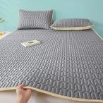 ショッピング冷却マット 1セット 無地カラー シングル ラテックス 冷却マット 速乾 通気性パッド 洗濯機可 折りたたみ 夏用 ポータブル