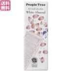  шоколад подарок высококлассный PeopleTree( People tree ) шоколад белый миндаль 50g