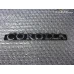 * редкий *COROLLA Corolla оригинальный обычный эмблема Logo TE27? Levin? старый машина понимать person / Q8-614