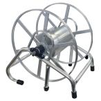 アルミ製ホース巻取器 動力噴霧器用ホース巻き取り器 ラック式 ホースリール 法人様送料無料 個人様別途送料